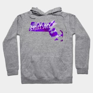 Tie Dye Emerson College Hoodie